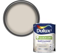 Dulux Quick Dry Satinwood | Professional Fast Drying Satin Paint 750ML