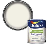 Dulux Quick Dry Satinwood | Professional Fast Drying Satin Paint 750ML