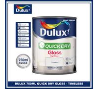 Dulux Quick Dry Gloss Timeless 750ml