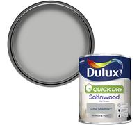 Dulux Quick Dry Satinwood Paint - Chic Shadow - 750ML, 5358150