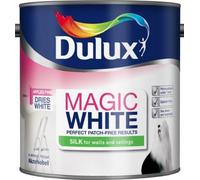 Dulux Retail Magic White Silk Paint - Pure Brilliant White - All Sizes