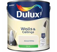 Dulux Almond White Silk Emulsion Paint 2.5L