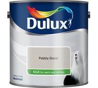Dulux Silk Emulsion Paint, 2.5L, Pebble Shore
