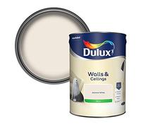 Dulux Silk Emulsion Paint For Walls And Ceilings - Almond White 5 Litres
