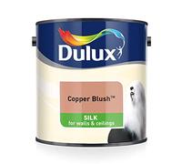 Dulux Silk Emulsion Paint For Walls And Ceilings - Copper Blush 2.5 Litres (Pack of 1)