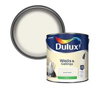 Dulux Silk Emulsion Paint For Walls And Ceilings - Jasmine White 2.5 Litres