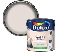 Dulux Silk Emulsion Paint For Walls And Ceilings - Nutmeg White 2.5 Litres