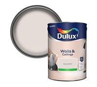 Dulux Silk Emulsion Paint For Walls And Ceilings - Nutmeg White 5L