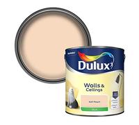 Dulux Silk Emulsion Paint For Walls And Ceilings - Soft Peach 2.5 Litres