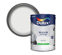 Dulux Silk Emulsion Paint For Walls And Ceilings - White Mist 5L