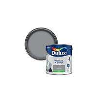 Dulux Silk Emulsion Paint For Walls And Ceilings - Natural Slate 2.5 Litres