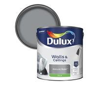 Dulux Silk Emulsion Paint For Walls And Ceilings - Natural Slate 2.5 Litres