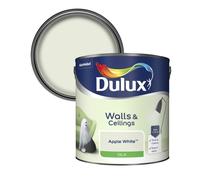 Dulux Natural hints Apple white Silk Emulsion paint 2.5L
