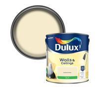 Dulux Silk Emulsion Paint For Walls And Ceilings - Daffodil White 2.5 Litres