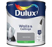 Dulux Silk Emulsion Paint, 2.5L, Natural Slate