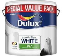 Dulux Pure Brilliant White MATT Emulsion - Walls & Ceilings Paint 6L