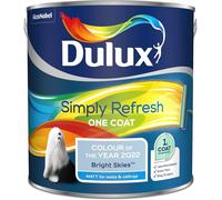 Dulux Simply Refresh One Coat Matt Emulsion Paint - Bright Skies - 2.5 Litre, 5599874