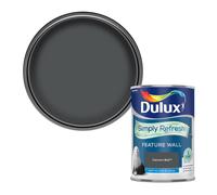 Dulux Simply Refresh Feature Wall Matt Emulsion Paint, 5569239, Cannon Ball - 1.25 L