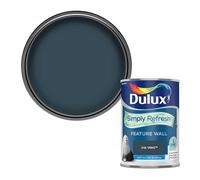 Dulux Simply Refresh Feature Wall Matt Emulsion Paint, 5569242, Ink Well - 1.25 L