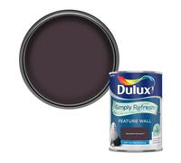 Dulux Simply Refresh Feature Wall Matt Emulsion Paint - Decadent Damson - 1.25 litres 5569238