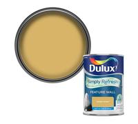 Dulux Simply Refresh Feature Wall Matt Emulsion Paint - Golden Sands - 1.25L, 5569247