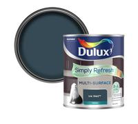 Dulux Simply Refresh Multi Surface Eggsgell Paint - Ink Well - 750ML