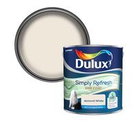 Dulux Simply Refresh Matt Emulsion Paint - Almond White - 2.5L, 5382879