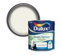 Dulux Simply Refresh Matt Emulsion Paint - Jasmine White - 2.5L, 5382883