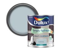 Dulux Simply Refresh Multi Surface Eggsgell Paint - Coastal Grey - 750ML