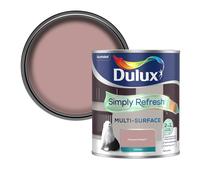 Dulux retail Dulux Simply Refresh Multi Surface Eggshell Rich Black 750Ml, Black