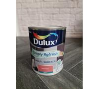Dulux Simply Refresh Multi Surface Eggshell Paint Coral Charm - 750ml