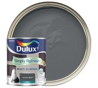 Dulux Retail - Dulux Simply Refresh Multi-Surface Eggshell Paint - Cannon Ball - 750ml - Cannon Ball