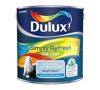 Dulux Simply Refresh One Coat Matt Emulsion Paint - Bright Skies - 2.5 Litre, 5599874