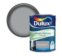 Dulux One Coat Warm Pewter Matt Emulsion Paint, 5L
