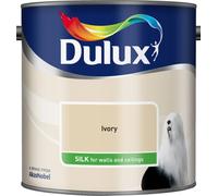 Dulux Ivory Silk Emulsion Paint 2.5L