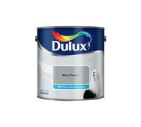 Dulux Matt Emulsion Paint For Walls And Ceilings - Warm Pewter 2.5L
