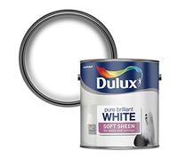 Dulux Walls & Ceilings Pure Brilliant White Soft Sheen Paint 2.5L