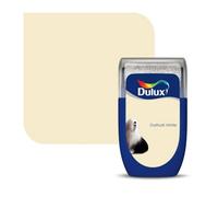 Dulux Standard Daffodil White Matt Emulsion Paint, 30Ml