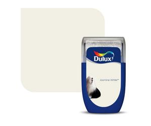Dulux Standard Jasmine White Matt Wall & Ceiling Emulsion Paint, 30Ml Tester Pot