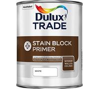 Dulux Trade 1L Satin Block White Primer for Interior Walls & Ceilings