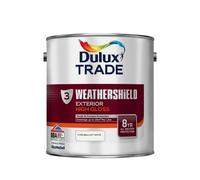 Dulux Trade 2.5L Weathershield Exterior High Gloss - Brilliant White -