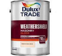 Dulux Trade All Seasons Smooth Masonry Gloss - Regent Park Cream - 5L