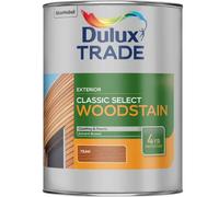 Dulux Trade Classic Select Woodstain Paint - Teak - 1L