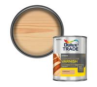 Dulux Trade Diamond Clear Satin Floor Wood Varnish, 1L