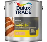 Dulux Trade Diamond Glaze Varnish 2.5ltr Clear Gloss
