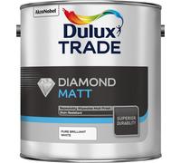 Dulux Trade Diamond Matt 2.5ltr Pure Brilliant White