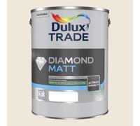 Dulux Trade Diamond Matt Emulsion Almond White 5Ltr