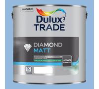 Dulux Trade Diamond Matt Emulsion Blue Babe 2.5Ltr