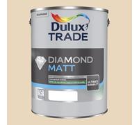 Dulux Trade Diamond Matt Emulsion Ivory 5Ltr