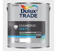 Dulux Trade Diamond Matt Emulsion Rock Salt 2.5Ltr